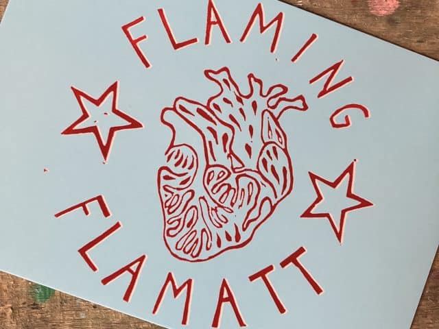 Flaming Heart Flamatt